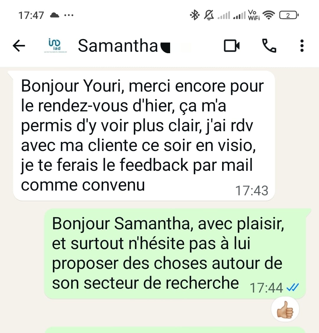 Témoignage adhérent 4