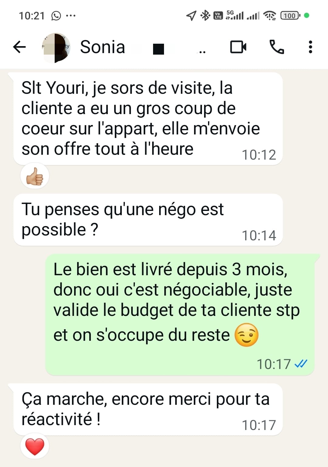 Témoignage adhérent 3